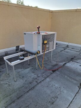 AC installed by Cubb Cooling and Heating, serving Volusia County