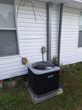 AC installed by Cubb Cooling and Heating, serving Volusia County