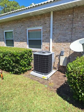 AC installed by Cubb Cooling and Heating, serving Volusia County